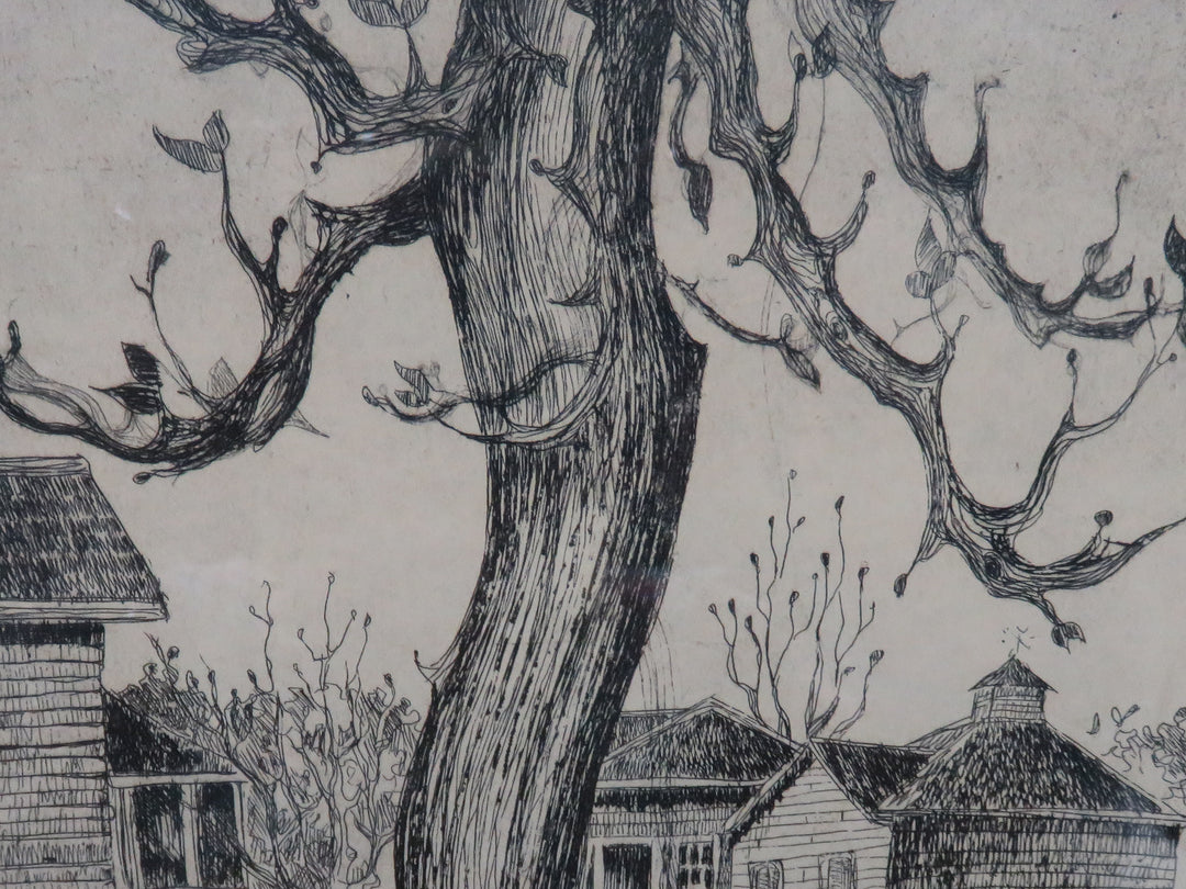 Susan North Etching