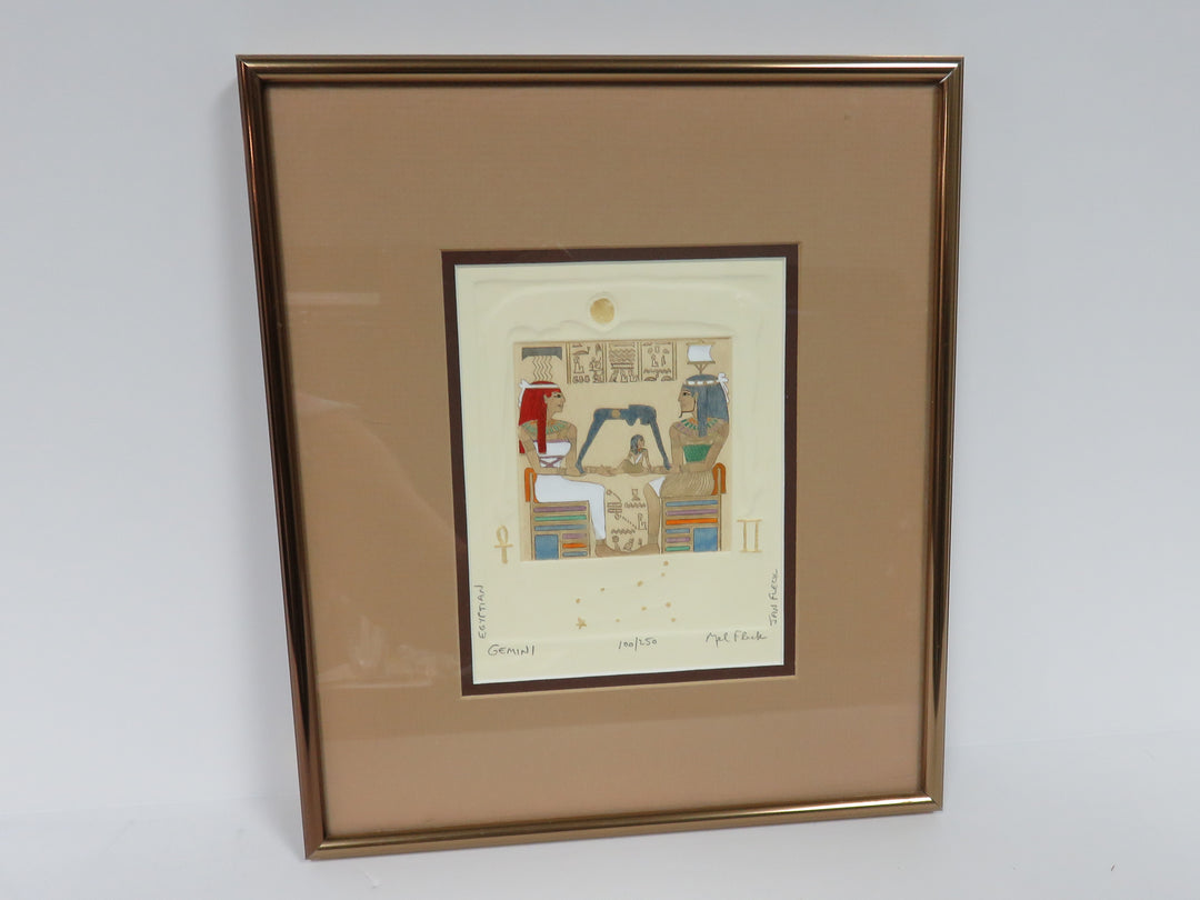 Hand Colored Etching