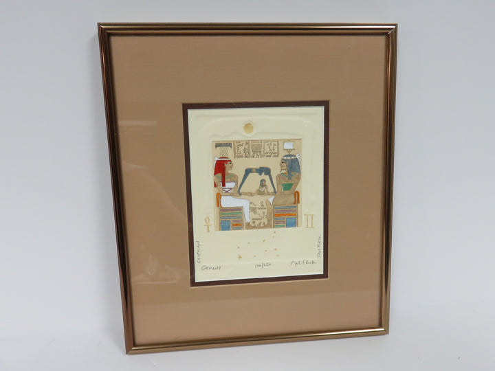 Hand Colored Etching