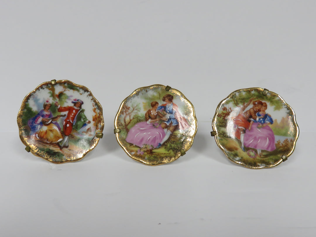 Limoges Miniature Plates