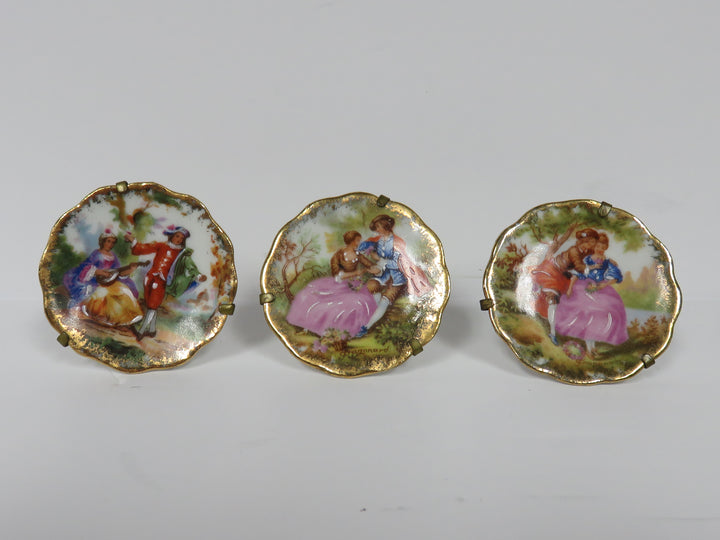 Limoges Miniature Plates