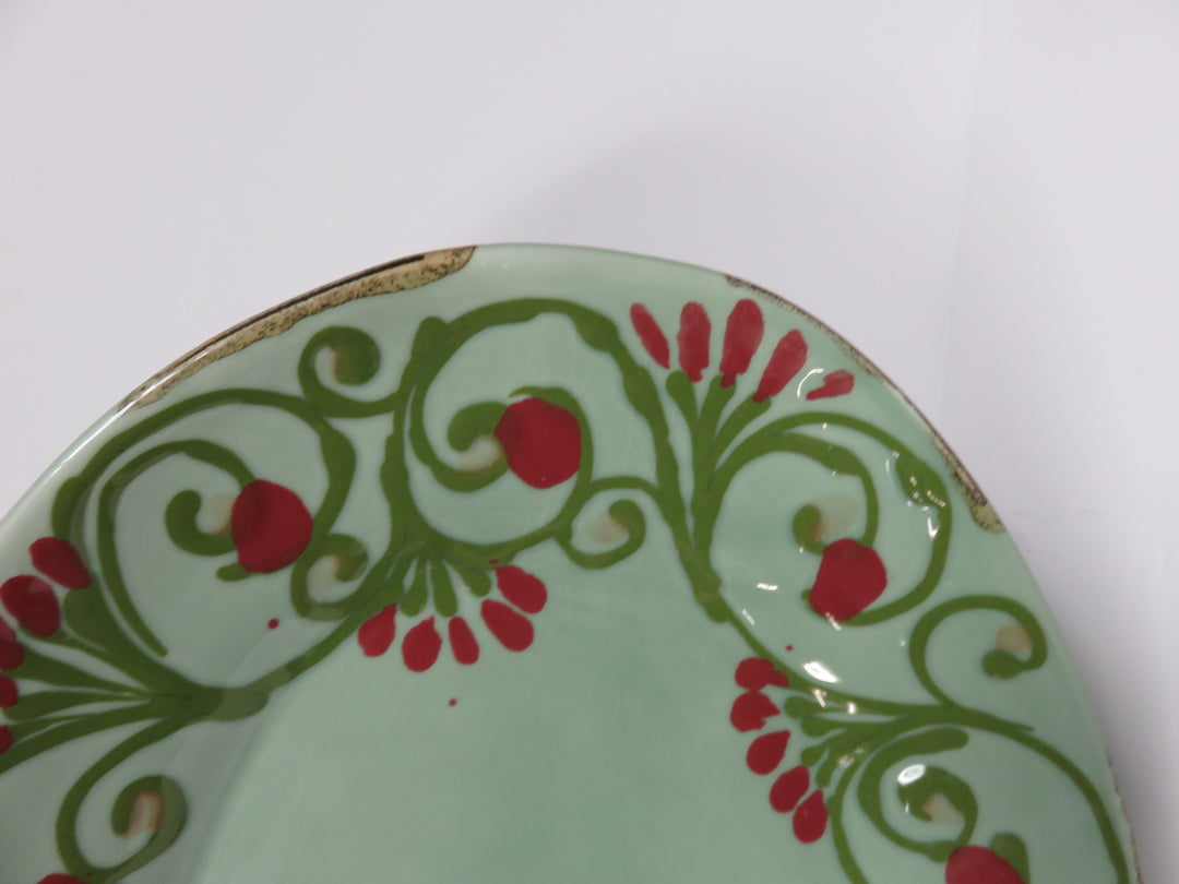 Vietri Green and Red Platter