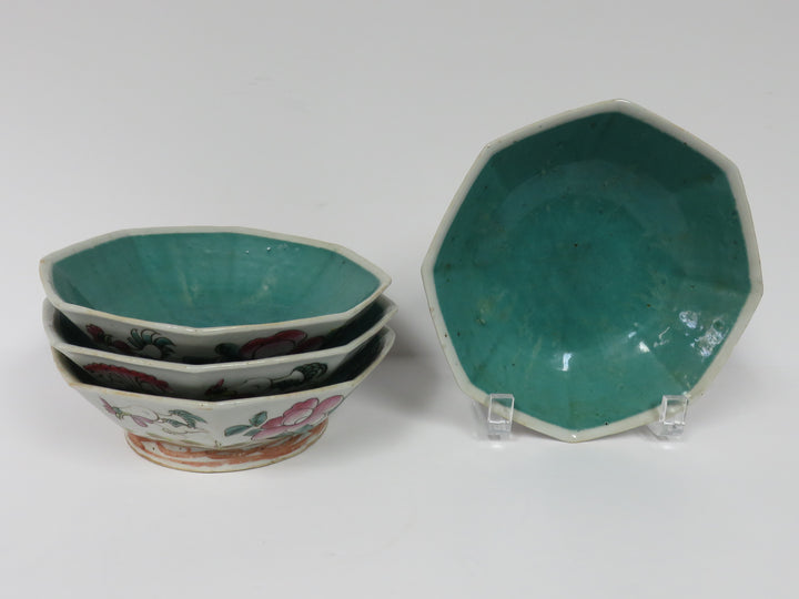 Chinese Nyonya Porcelain Bowls