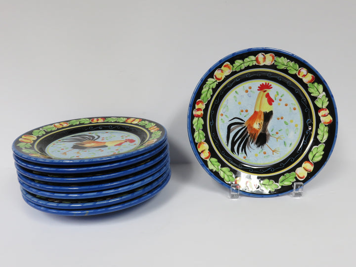 Rooster Themed Plates