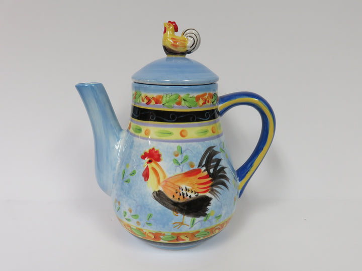 Sponge Painted Coffee Set