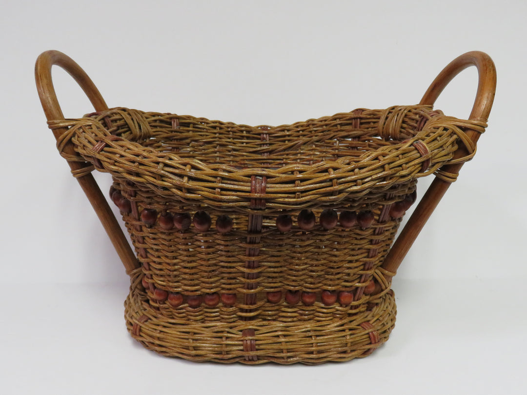 Wicker Oval Basket