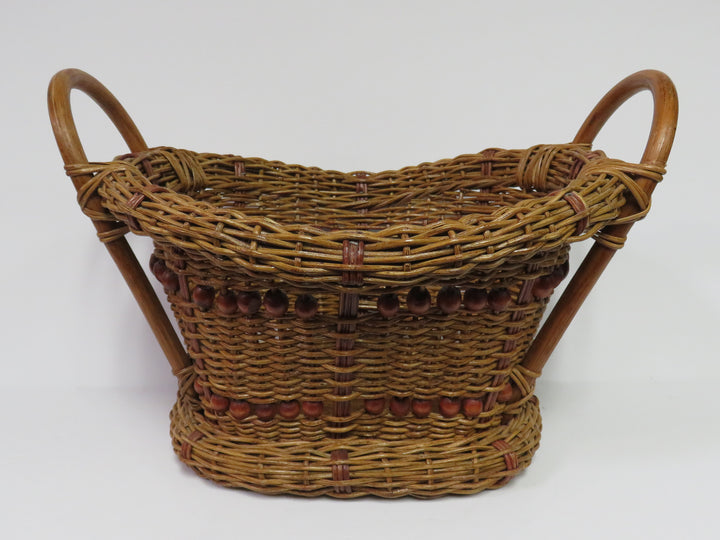 Wicker Oval Basket