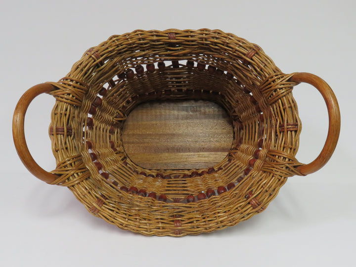 Wicker Oval Basket