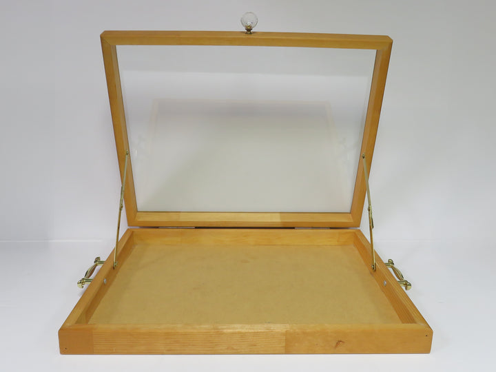 Light Wood Display Case