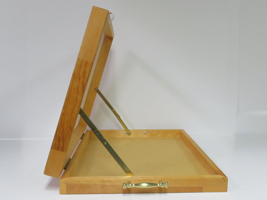 Light Wood Display Case