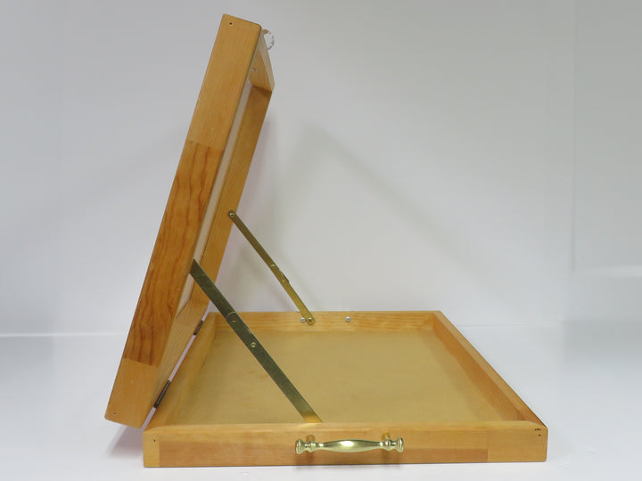 Light Wood Display Case
