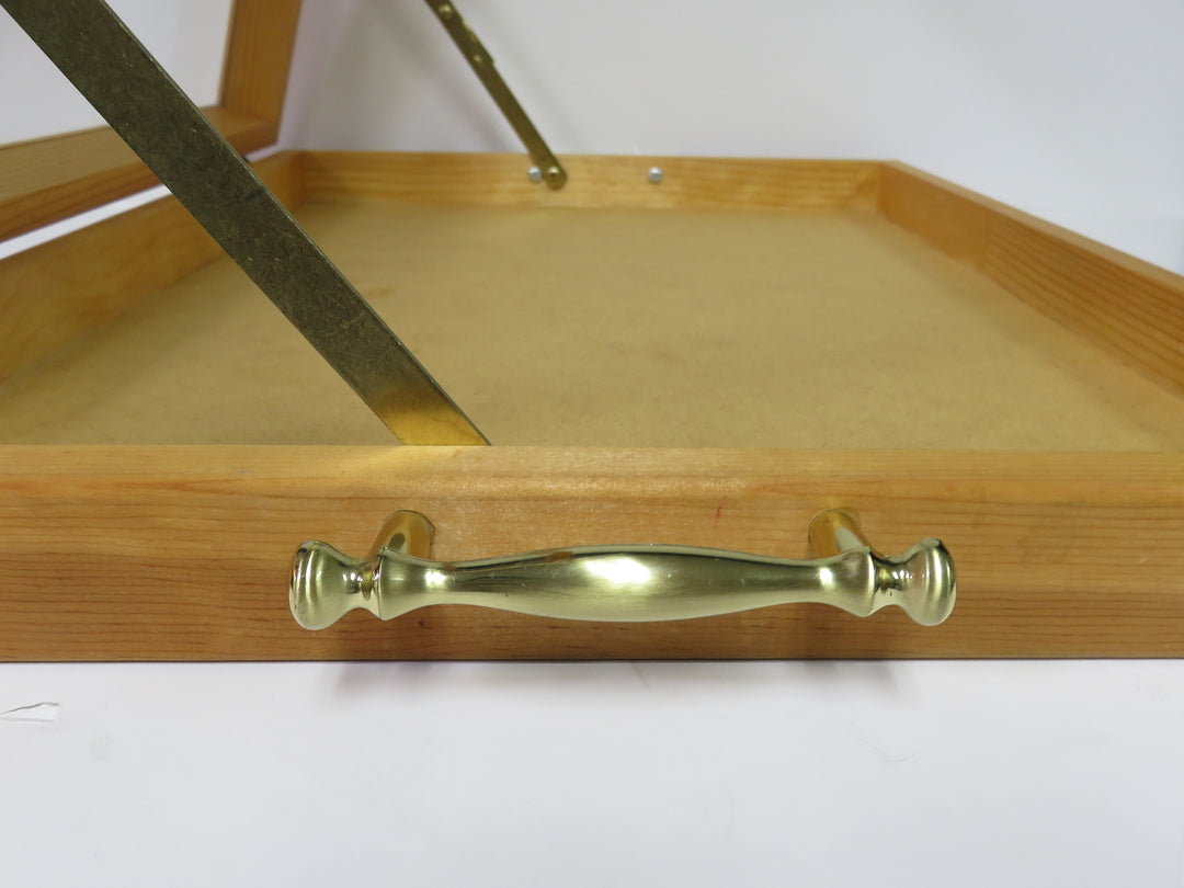 Light Wood Display Case