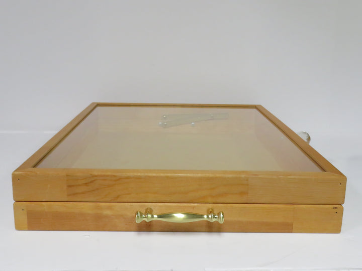 Light Wood Display Case