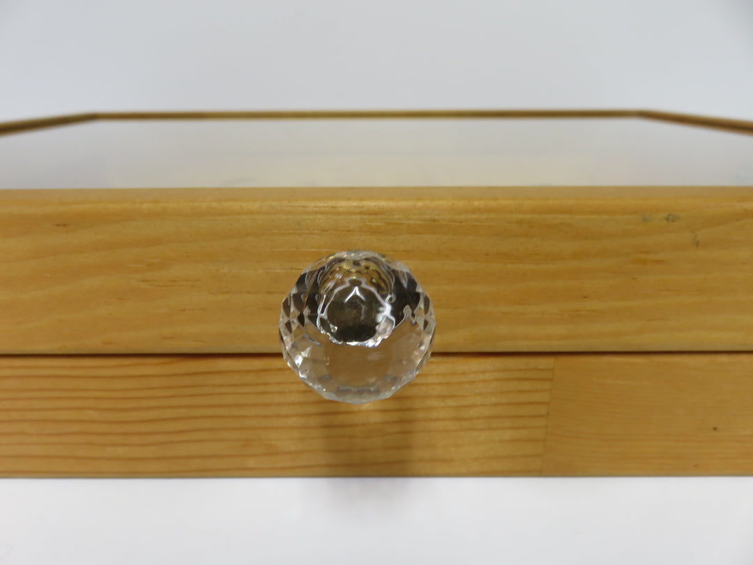 Light Wood Display Case