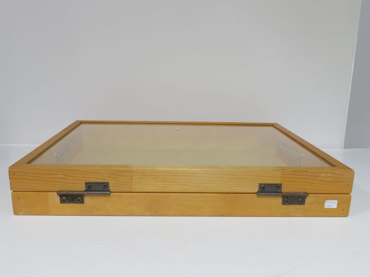 Light Wood Display Case