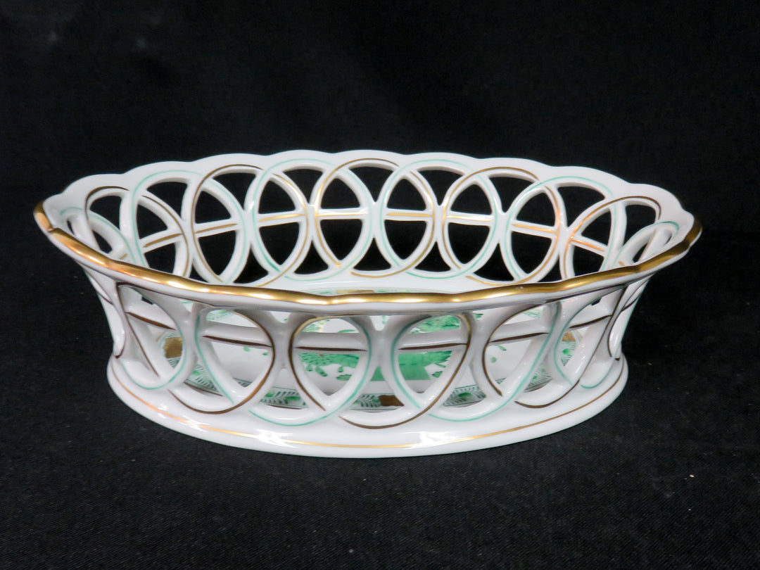 Herend Reticulated Bowl