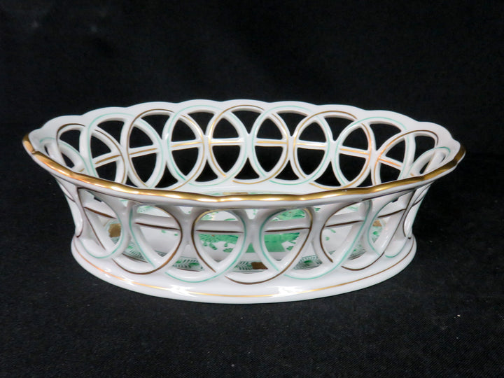 Herend Reticulated Bowl