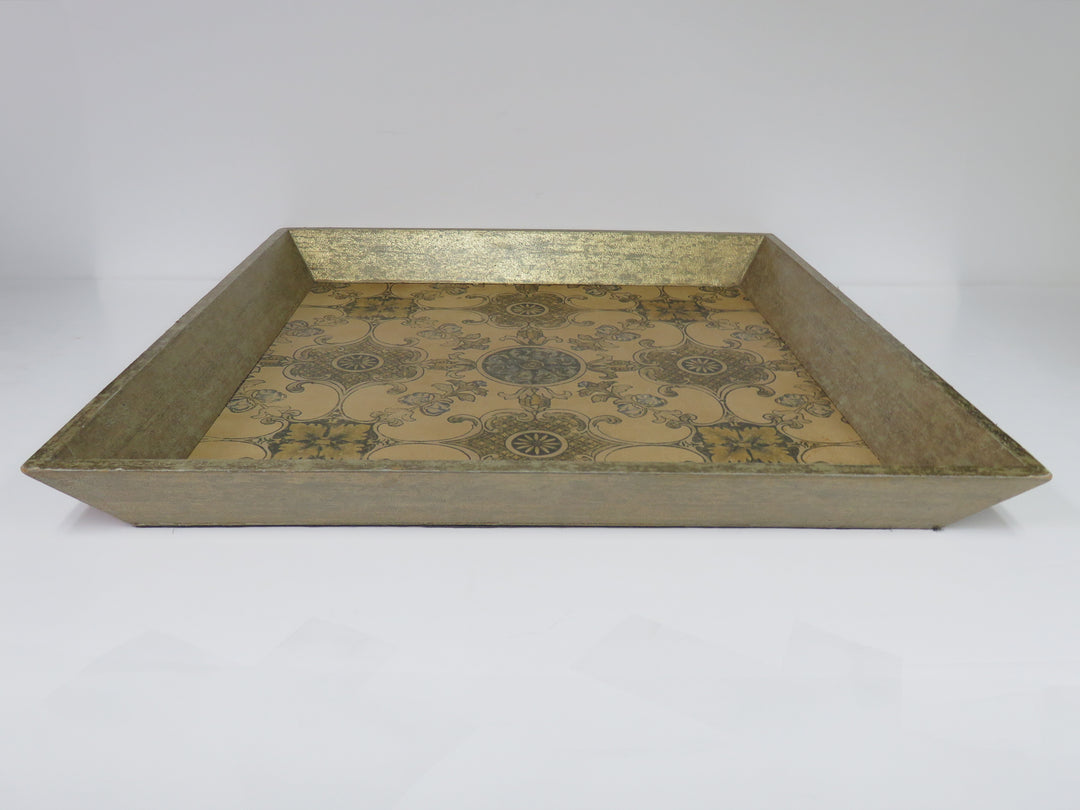 Goldtone Tray