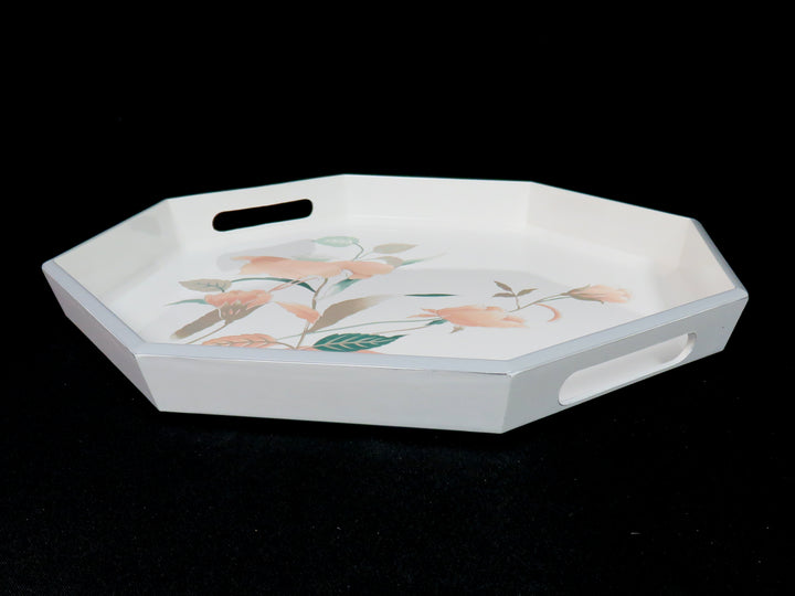 Mikasa Pastel Flowers Tray