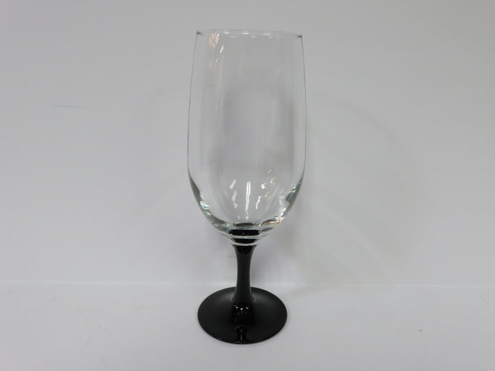 Black Stemmed Luminarc Domino Glasses
