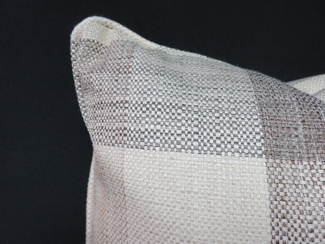 Plaid Throw Pillow