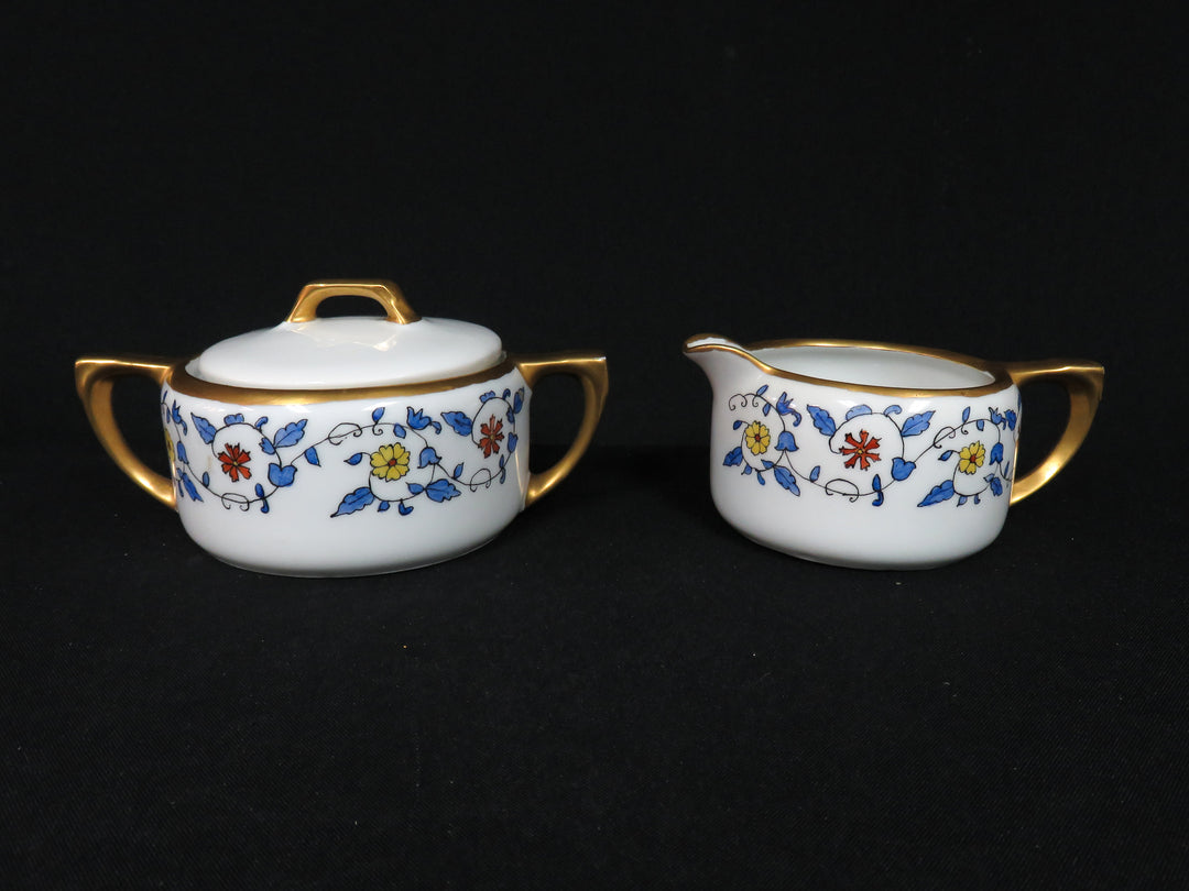 Vintage Cream & Sugar Set