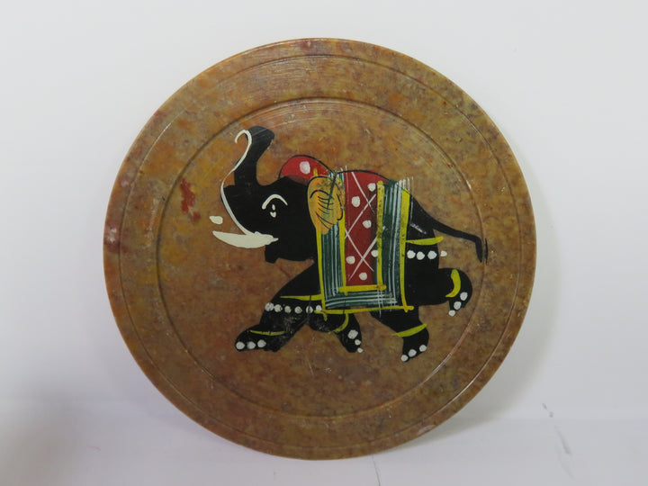 Vintage Soap Stone Coaster Set