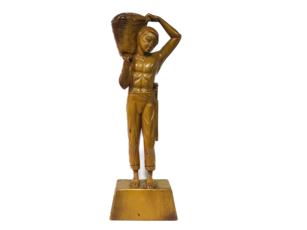 Wooden Harvest Figure