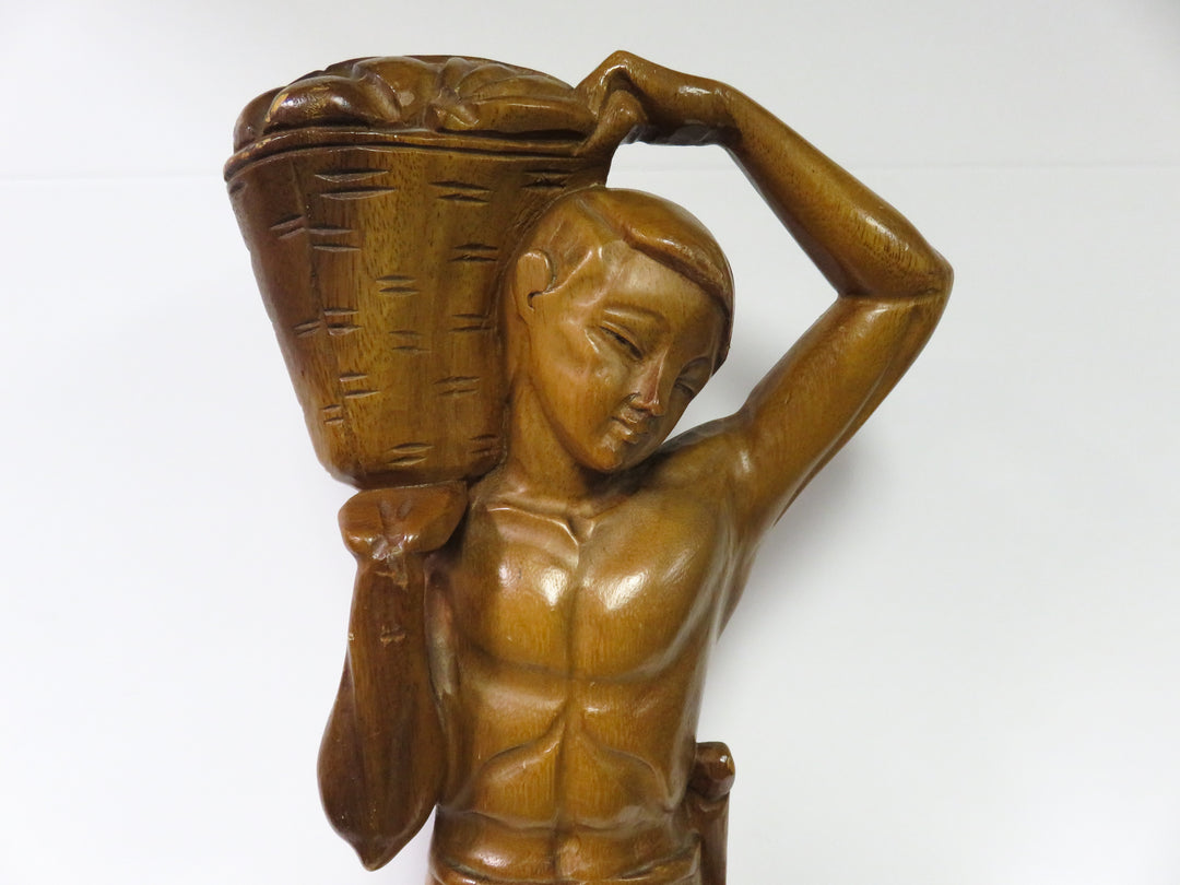 Wooden Harvest Figure