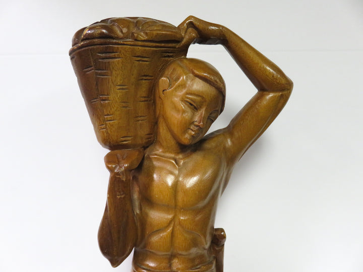 Wooden Harvest Figure