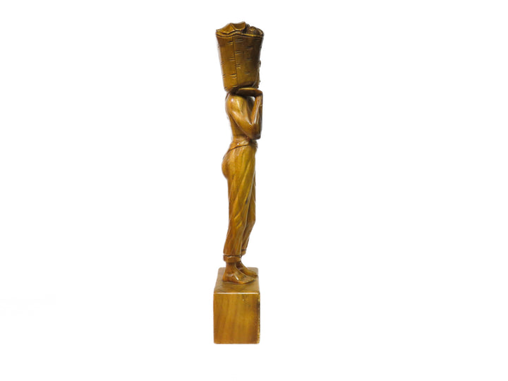 Wooden Harvest Figure