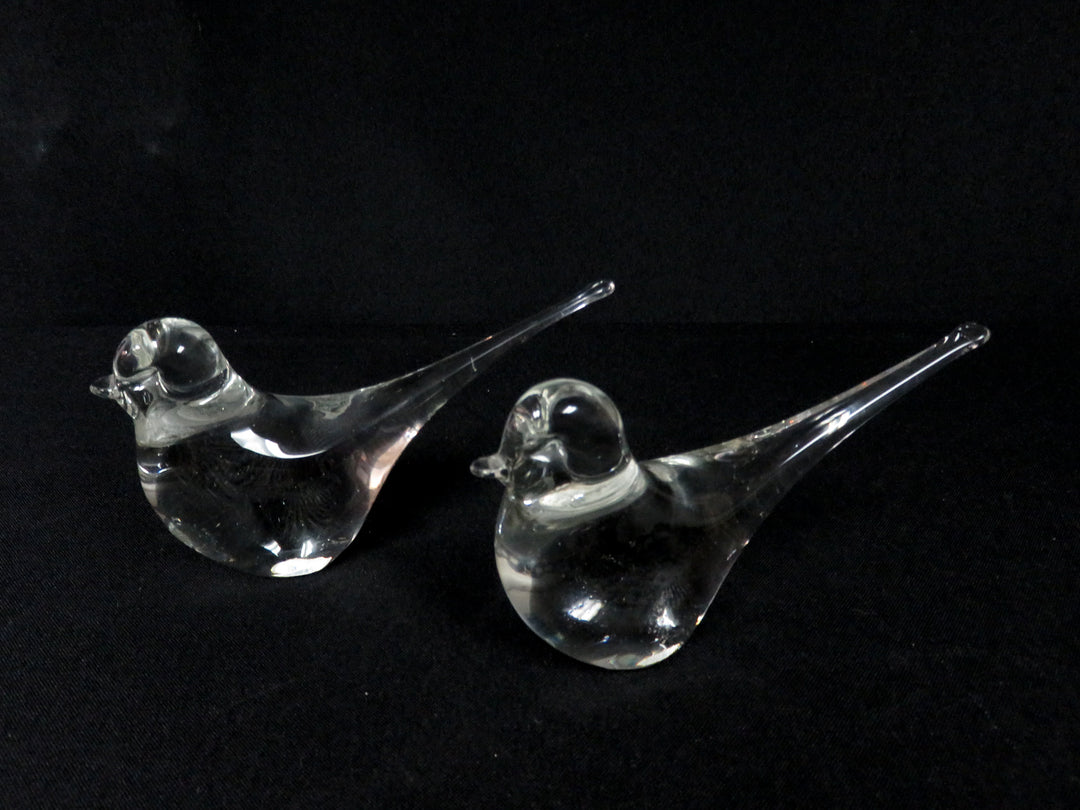 Bird Figurine Duo
