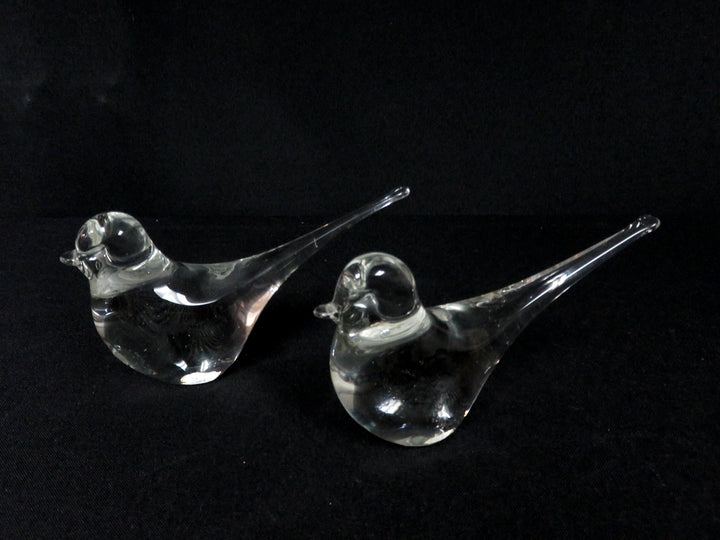 Bird Figurine Duo