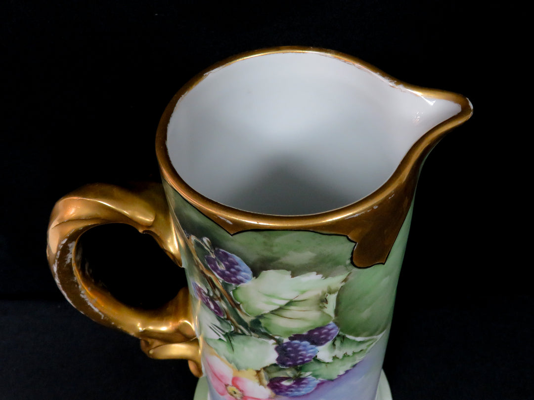 Antique Bavarian Tankard Pitcher