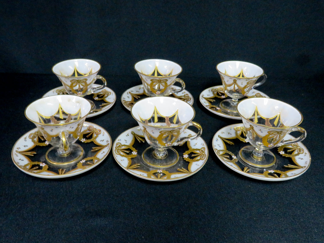 Venetian Cups and Saucers