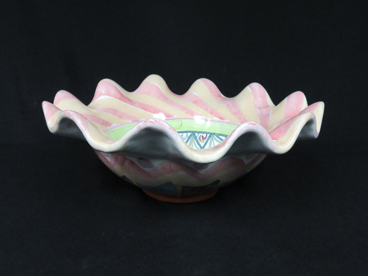 MacKenzie-Childs Centerpiece Bowl