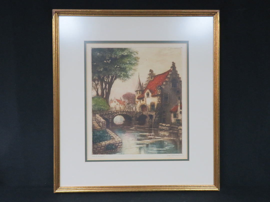 Vintage Etching