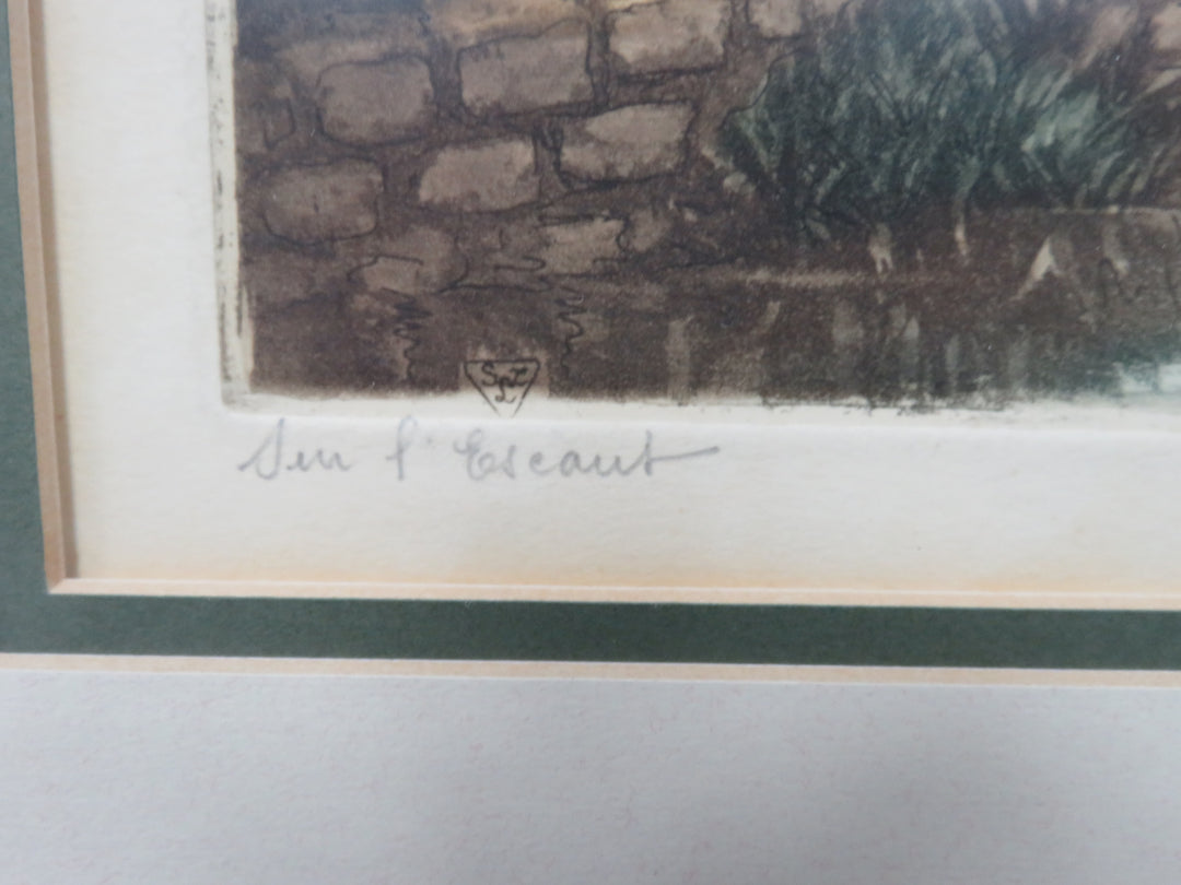 Vintage Etching