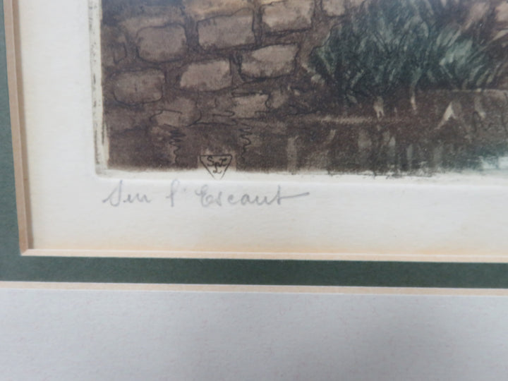 Vintage Etching