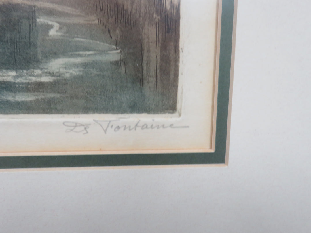 Vintage Etching