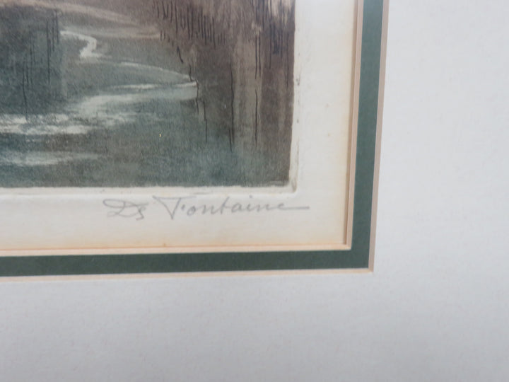 Vintage Etching