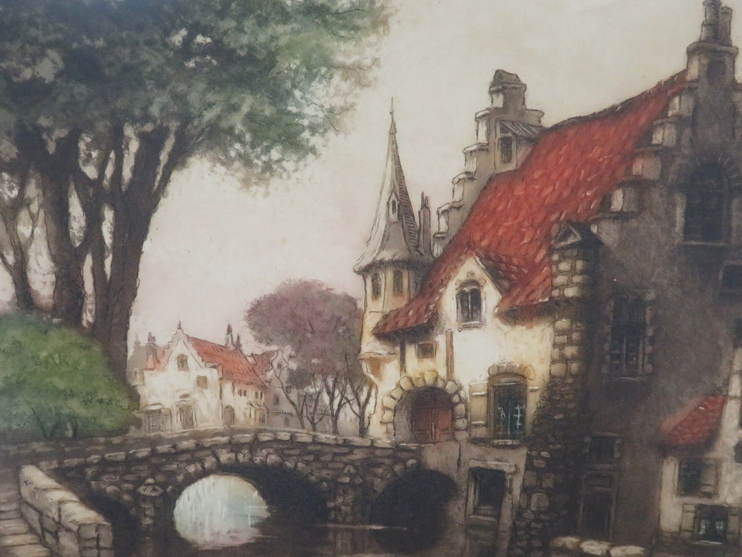 Vintage Etching