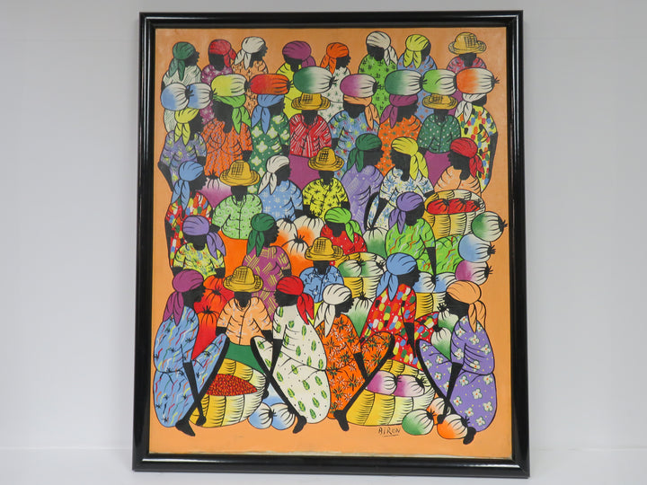 Artwork - Original Market Scene