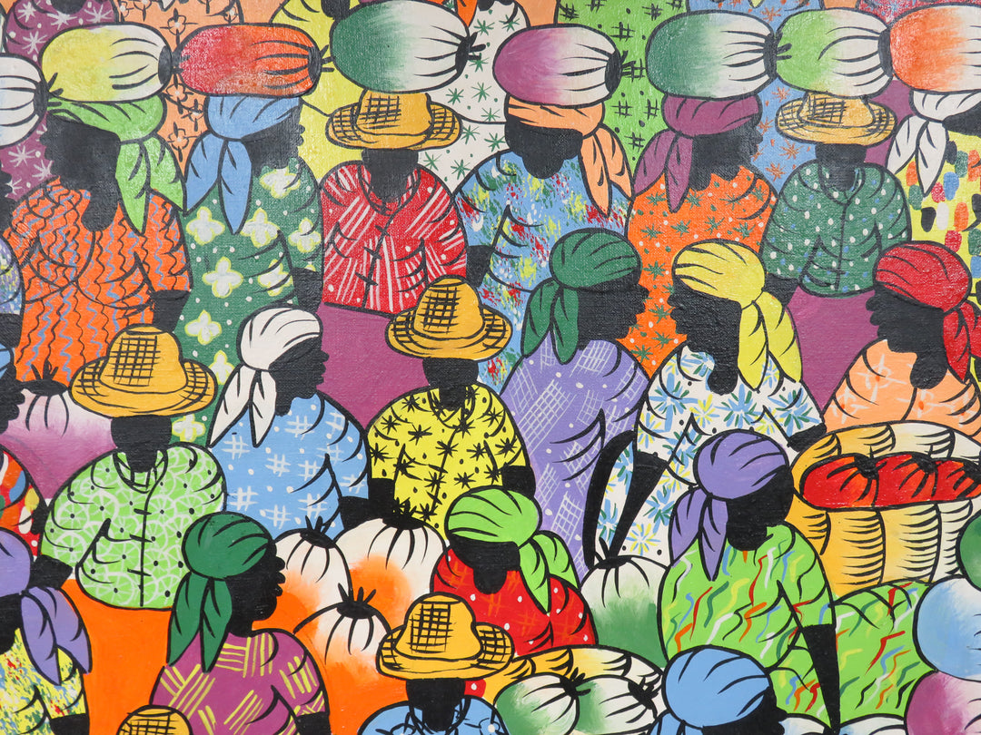 Artwork - Original Market Scene