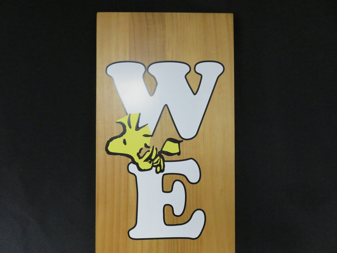 Wood Welcome Plaque