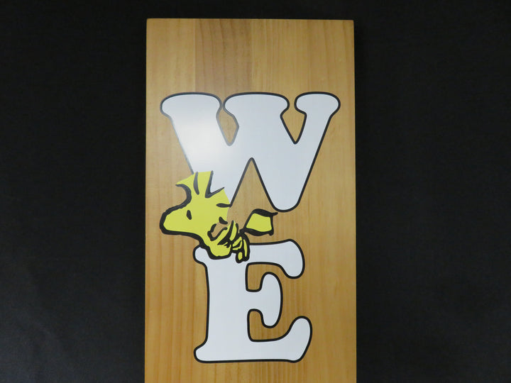Wood Welcome Plaque