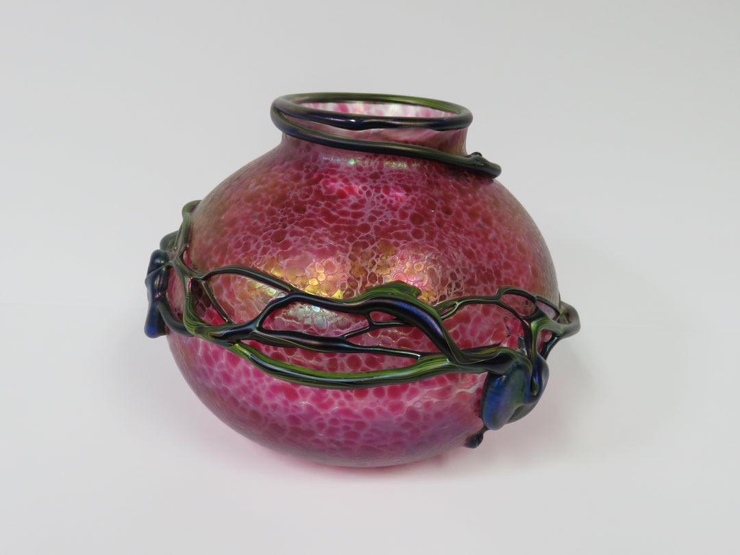 Joshua Lotton Iridescent Vase