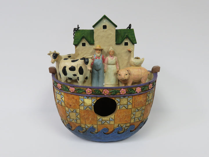 Jim Shore Noah's Ark Bird House