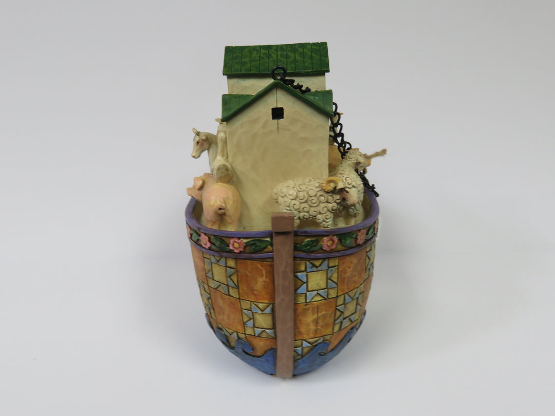 Jim Shore Noah's Ark Bird House