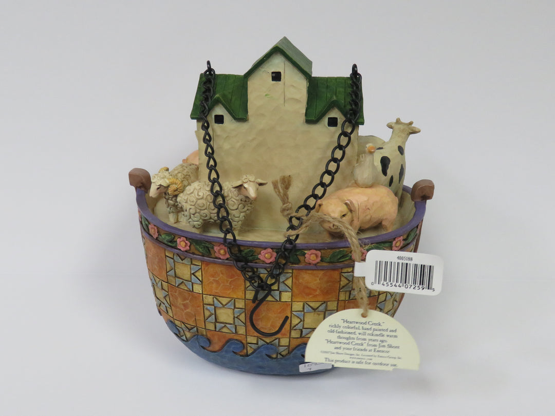 Jim Shore Noah's Ark Bird House